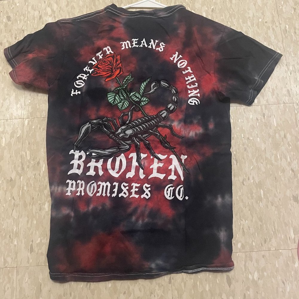 Broken Promises Black & Red T-Shirt
